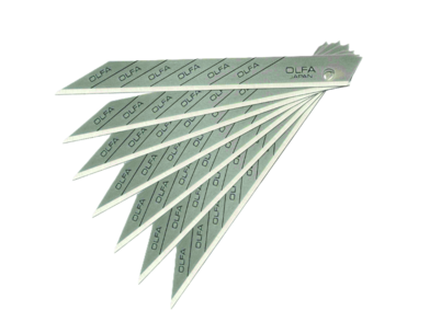 ST120-SAB SERIES - OLFA 30° 9 mm Silver Snap - Off Blades