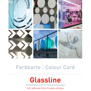 ASLAN Farbkarte Glassline Glasdekorfolien